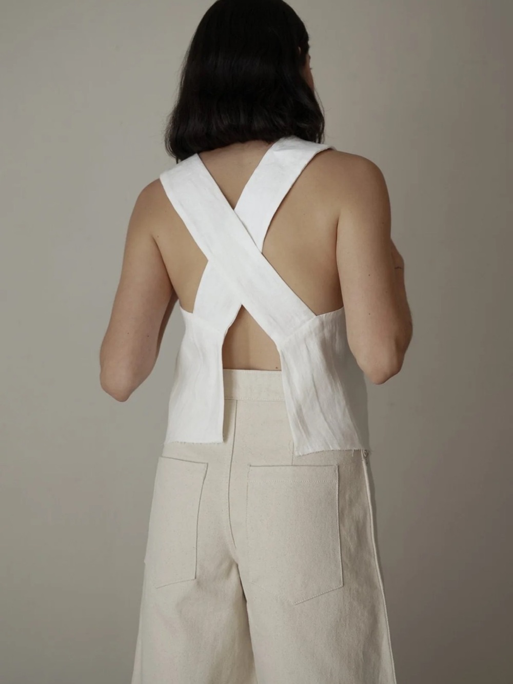 NWOT ZII ROPA AKU TOP LINEN - Picture 2 of 11